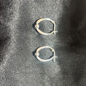 Elegant Silver Hoop Earrings